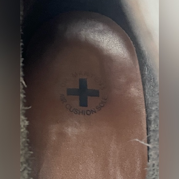 Dr. Martens Lucie Weathered Black Heel lace up leather boots Women’s Sz 9 EUC - Picture 10 of 11